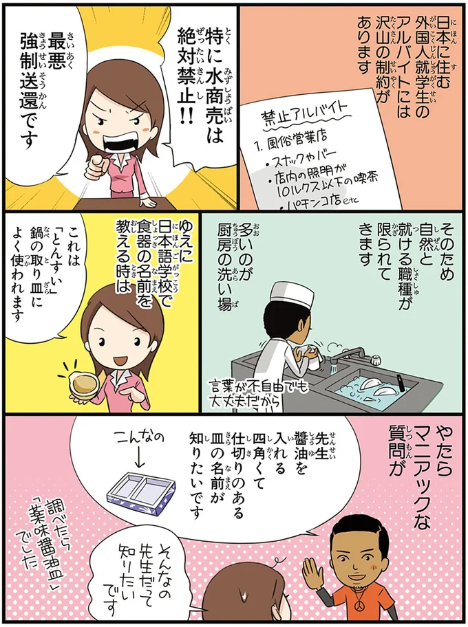 アルバイトには沢山の制約があります