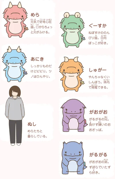 『かいじゅうせかいせいふく』より
