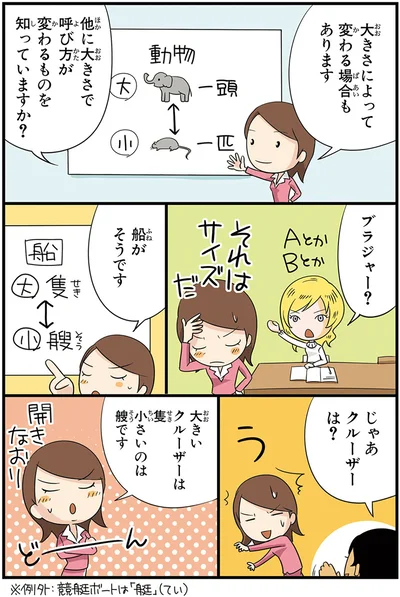 大きさによって変わる場合もあります