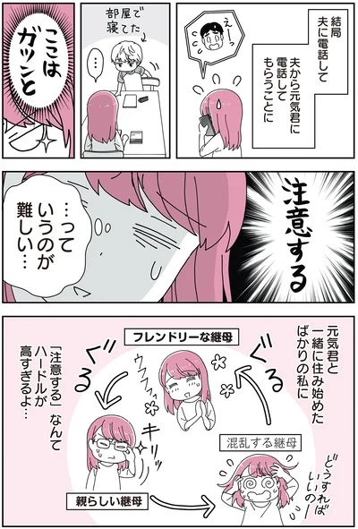 「14歳男子の継母になった私」より