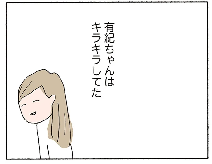 キラキラしてた彼女