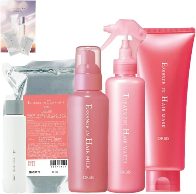 ORBISヘアミルクトータルケア＆医薬部外品オルビスユードットミニローションセット