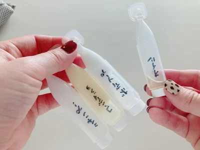 使い切りサイズだから、帰りは荷物が軽くなるのも嬉しいポイント