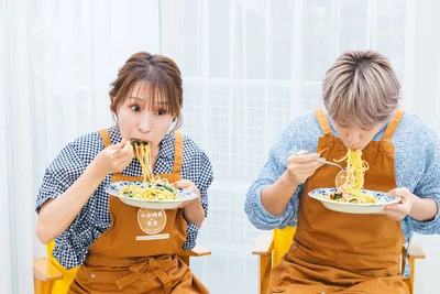 2人そろって実食！