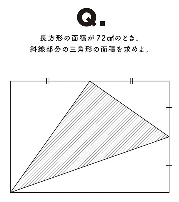 わかっているのは「中点」だけ！