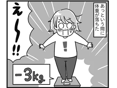 あっという間に3kg落ちたが…