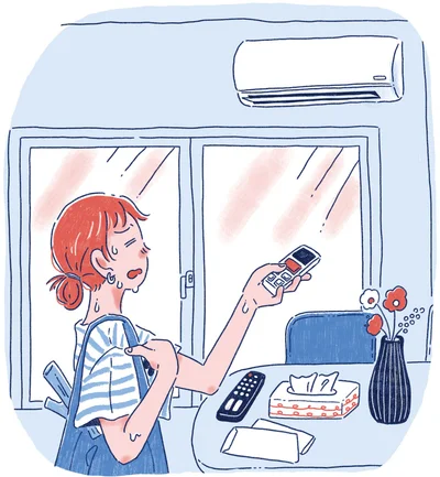 帰宅したらすぐにエアコンをつけ、最低温度＆強風にすれば部屋を急冷できる？