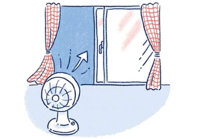 エアコンのスイッチをつける前にまずは換気!