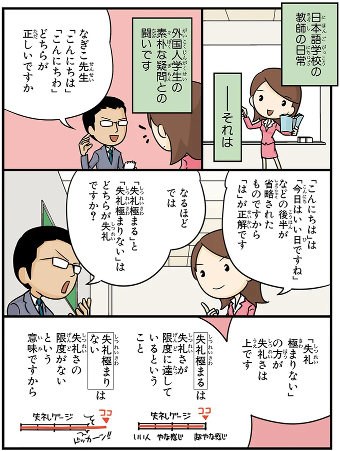 「こんにちは」と「こんにちわ」