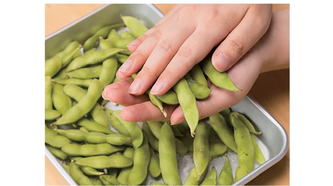 下処理と茹でるときの塩加減が大事