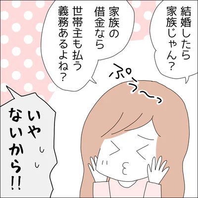 『借金を隠したまま結婚したらダメですか 』より