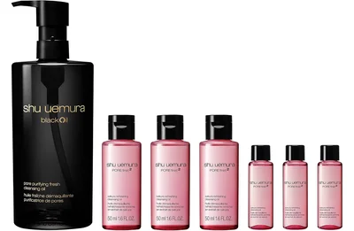 【Amazon.co.jp限定】shu uemura(シュウ ウエムラ) ブラック&フレッシュ 毛穴クレンジングキット