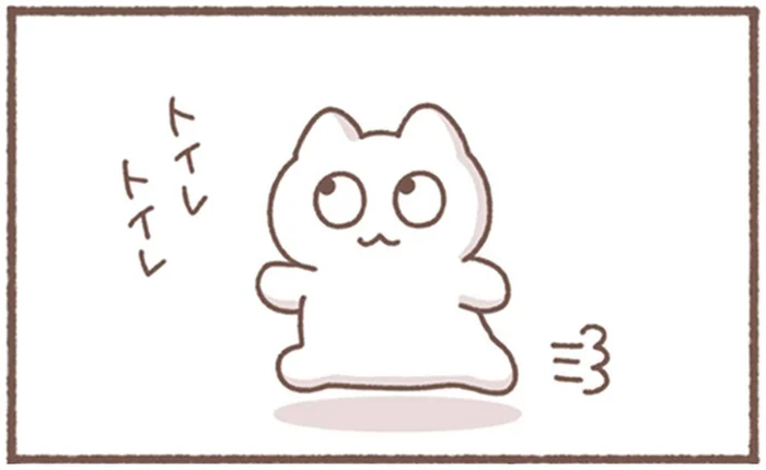 トイレへ急ぐ会社員、話が長い上司に捕まってしまい大ピンチ！／毎日がんばってはたらく、えらい（9）