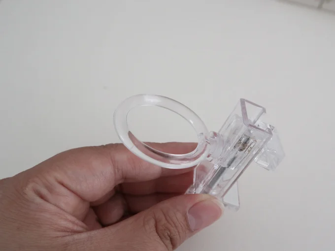 リング部分は360°回転します ▶「かもいリングフック」どう使う?