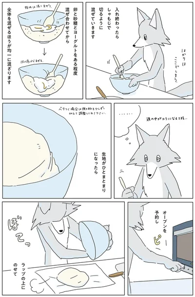 『眠れぬ夜はケーキを焼いて』より
