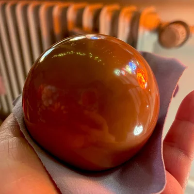 チョコレートみたい！おいしそうに見えてしまいますね！▶投稿には動画もあって（⇒次へ）