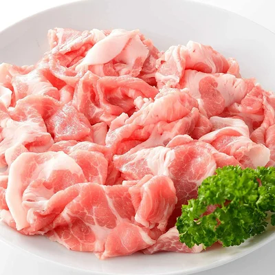 国産-豚肉-切り落とし【便利な小分けパック】1.5kg-(250g-×-6パック)-肉-真空パック