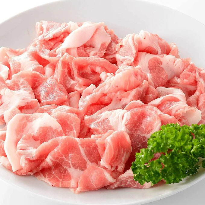 国産-豚肉-切り落とし【便利な小分けパック】1.5kg-(250g-×-6パック)-肉-真空パック