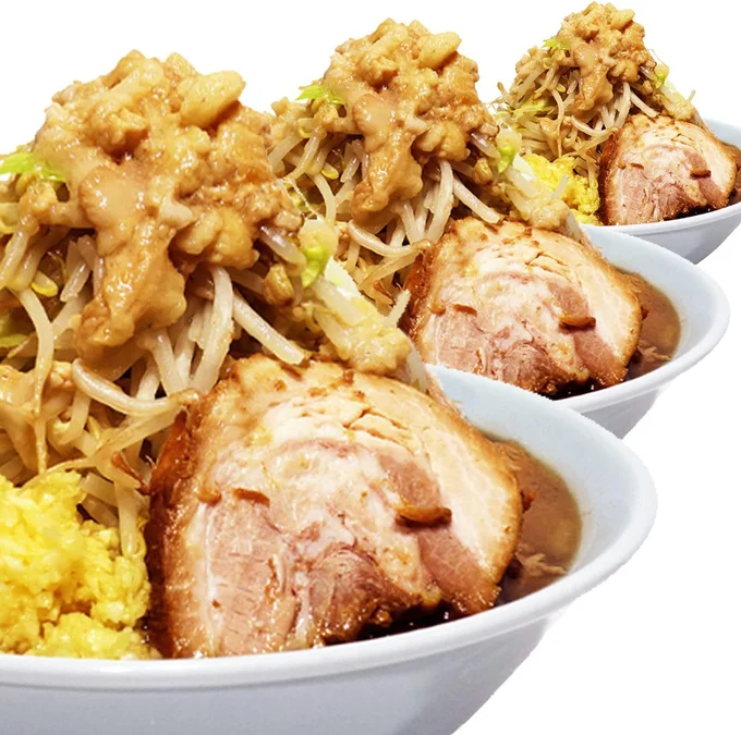 ラーメン慶次郎【「環七の行列のできる人気店」-東京-板橋本町】冷凍-で美味しさそのままパック-(3食入り)