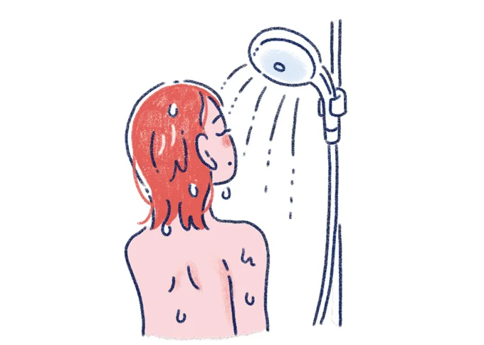 帰宅したらまずシャワーを浴びる