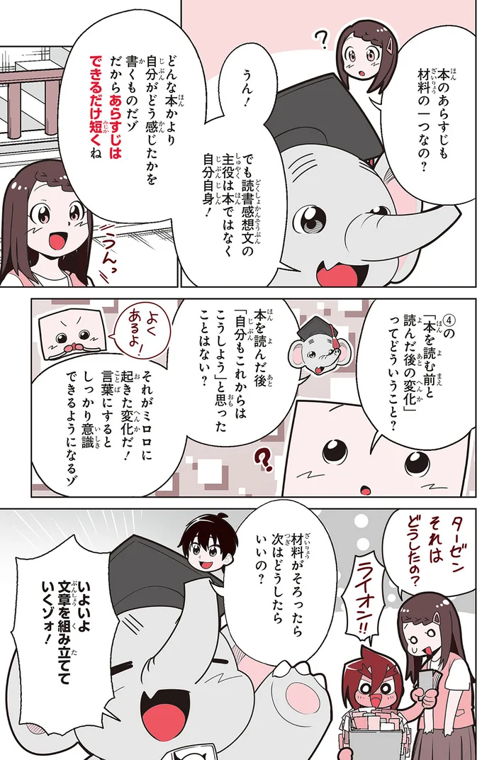 材料がそろったら次は？