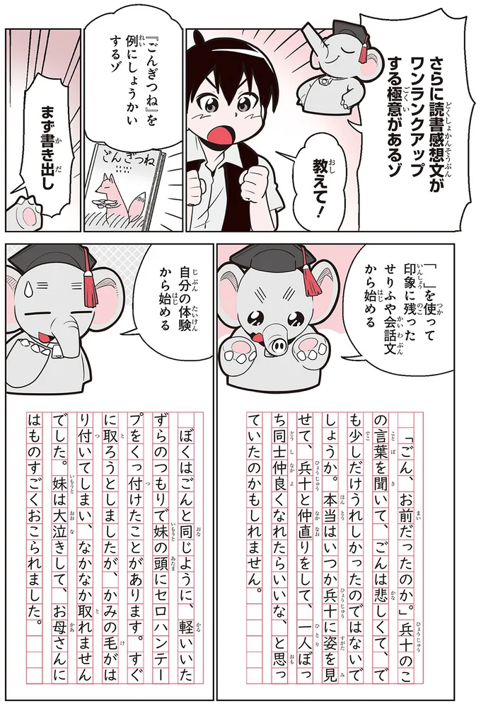 読書感想文がワンランクアップする極意！