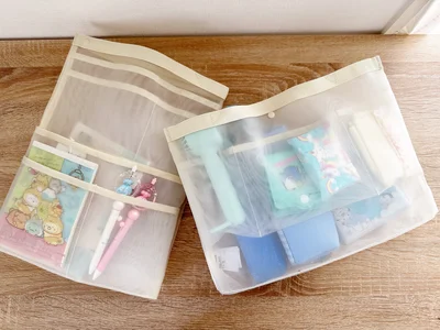 バッグの中が劇的にすっきり！無印良品「ナイロンメッシュバッグインバッグ」が子どもにもママにもピッタリ
