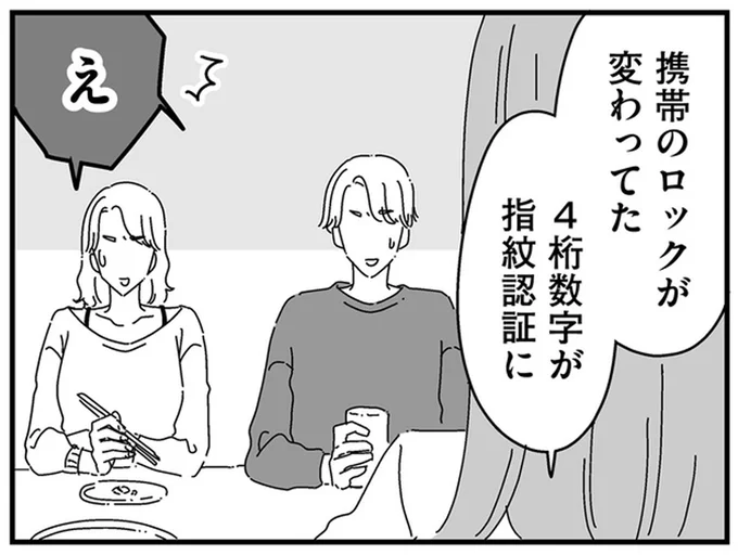 携帯のロックが変わってた