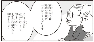 自己紹介から始めましょう