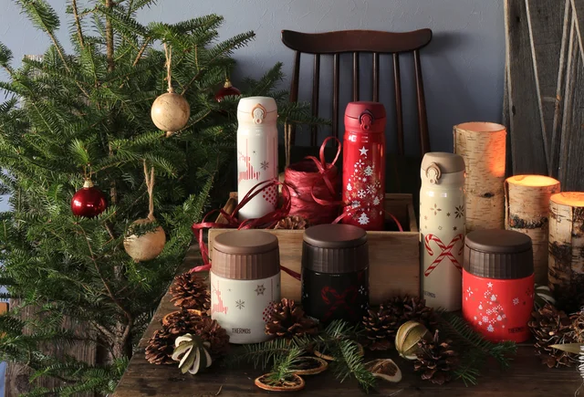 愛もコーヒーも冷めないで…。クリスマス限定の携帯用マグとスープジャーで身も心もあったか