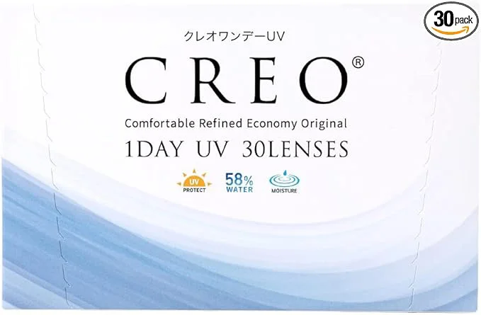 クレオワンデーUVモイスト 30枚 1箱 (1日使い捨て コンタクトレンズ )
