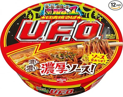 日清食品 日清焼そばU.F.O. カップ麺 12個