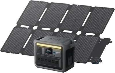 Anker ポータブル電源+コンパクトソーラーパネルセット