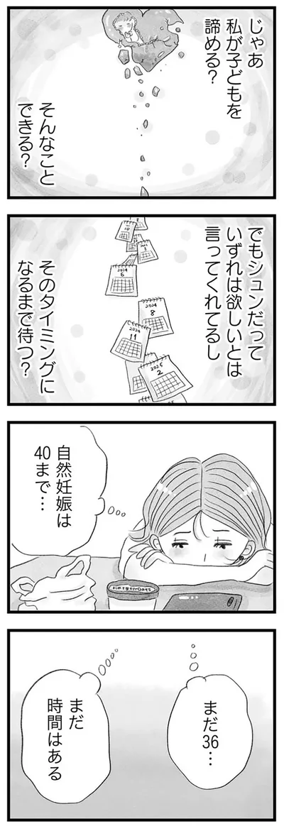 自然妊娠は40まで...