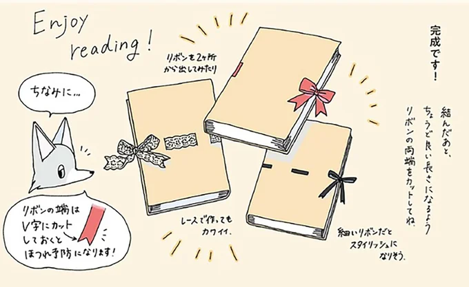 ブックカバーの完成!