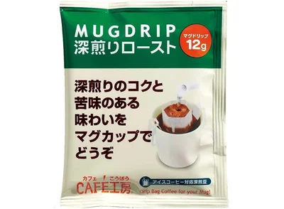 カフェ工房 ドリップコーヒー マグドリップ 深煎り 12g×100P