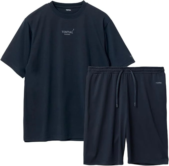 [TENTIAL] BAKUNE Dry Men's [ バクネ ドライ メンズ ] 上下セット(半袖・ショートパンツ)