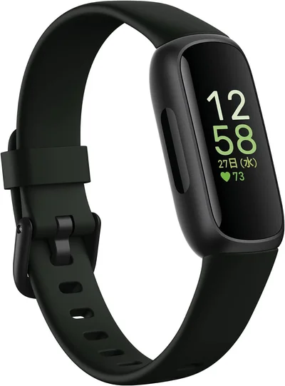 Fitbit Inspire 3 ミッドナイトゼン-ブラック 日本正規品