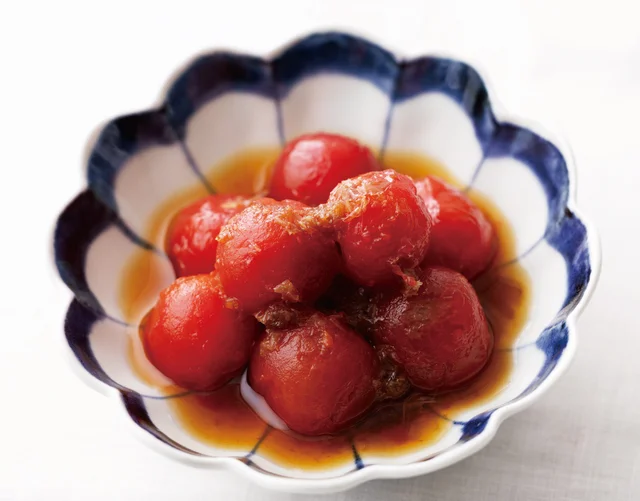 ミニトマトをサラダ以外に！【トマトの煮浸し】大量消費にも