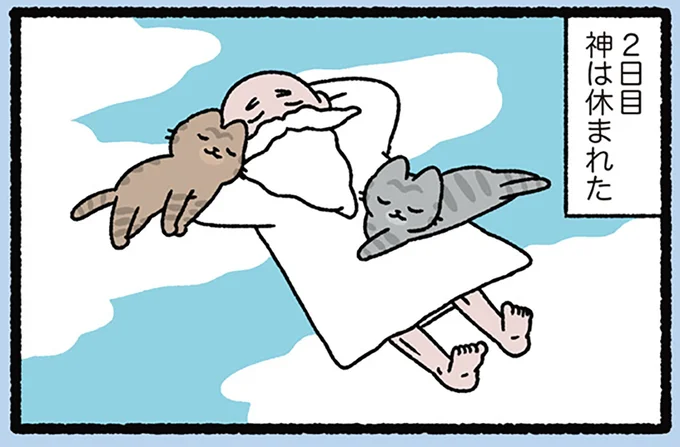 神は休まれた