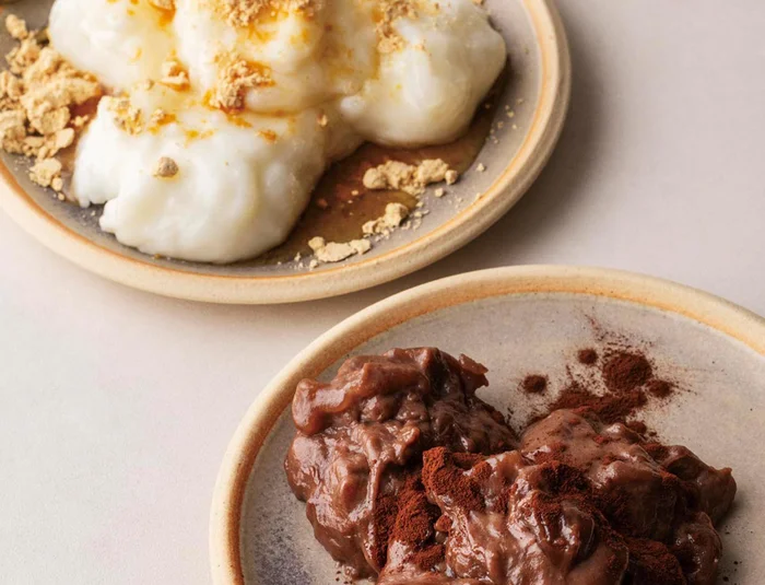 まるでわらびもち！ 片栗粉で簡単に作れる「ミルクもち」「ミルクチョコもち」／体においしい100のおやつ（4）