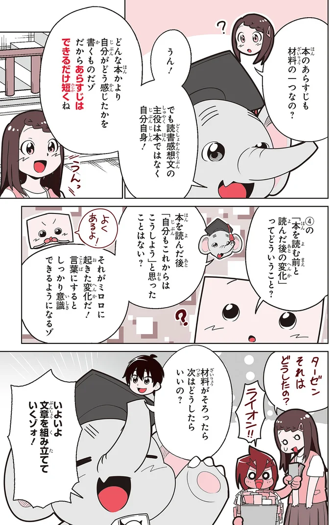 『のびーる国語　究極の作文力　読書感想文・意見文・手紙他』より