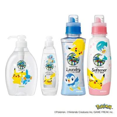 ヤシノミ 洗剤 ポケモンデザインセット