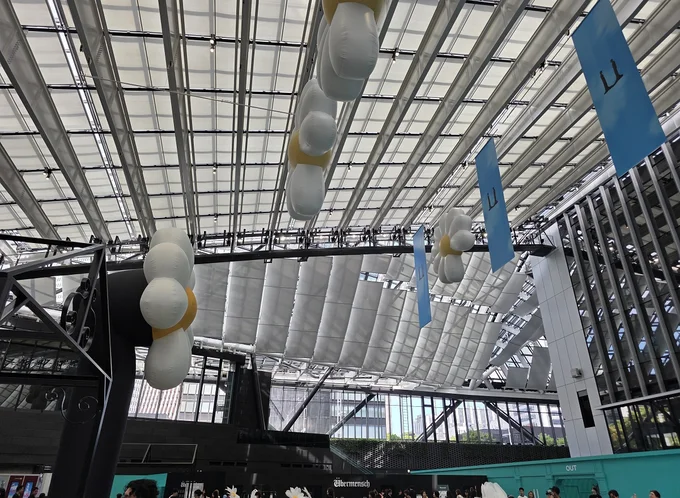 大規模でダイナミックな展示