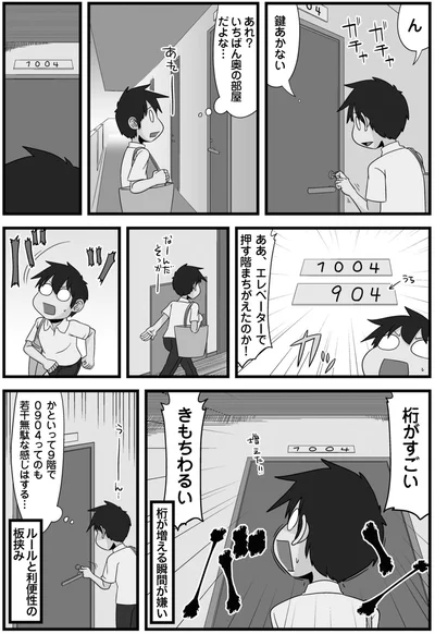桁がすごい