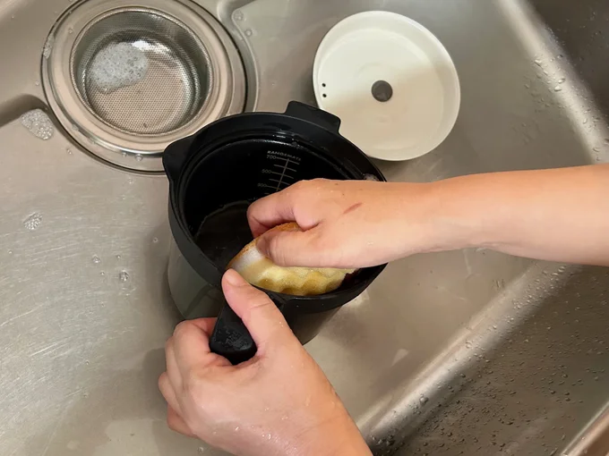 マグポットも丸洗いOKです