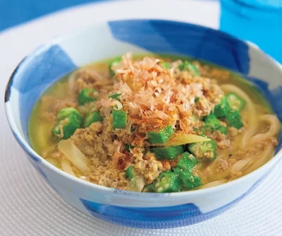 真夏のカレーうどん