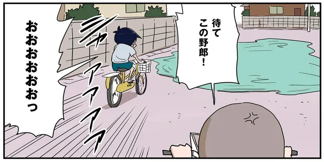 水溜まりを見つけたら突っ込むのみ！雨上がりの小学生男子たち