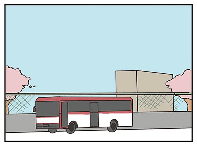 帰りのバス