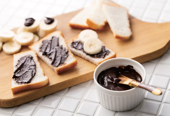 チョコスプレッド代わりに「腸活チョコ」